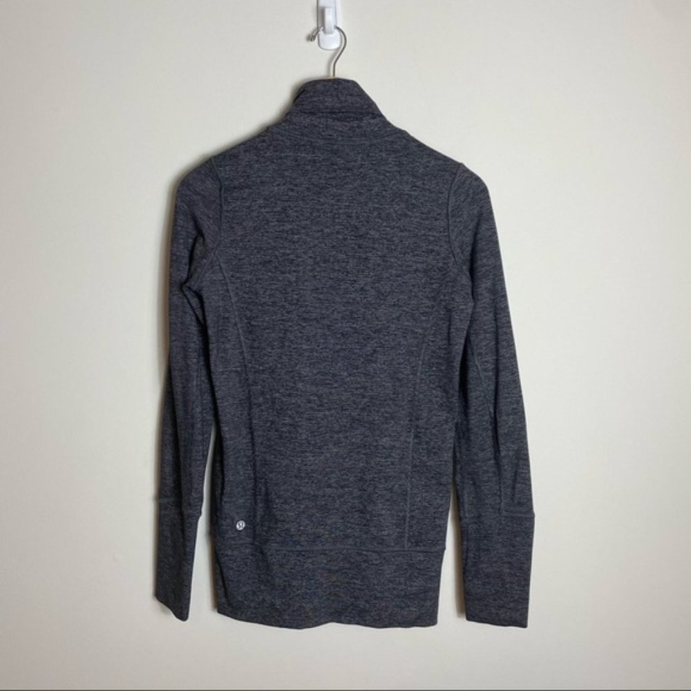 LULULEMON In Stride Jacket Heathered Coal & Grey - Picture 3 of 12